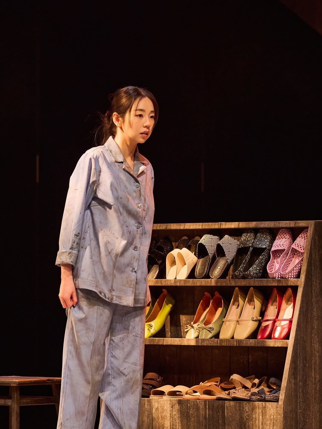 Photo shared by 안소희 on January 19, 2026 tagging @theater_ganda. May be an image of text.