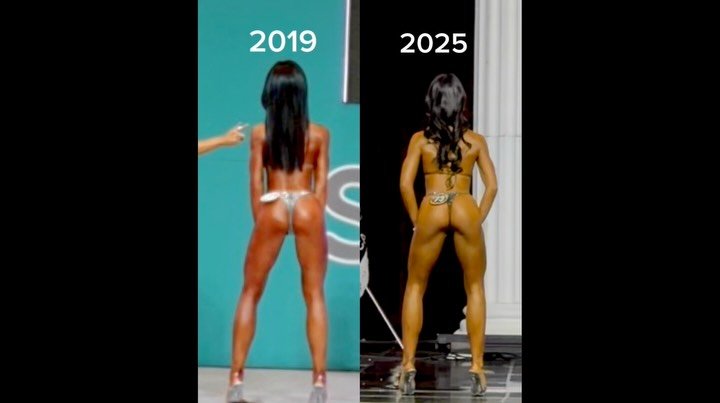 ssso_hee__ 게시물 이미지: 2019~2025 백포즈 둔근 변화과정 
아예 없었던 둔근 ..깨닫고,키우기 까지...