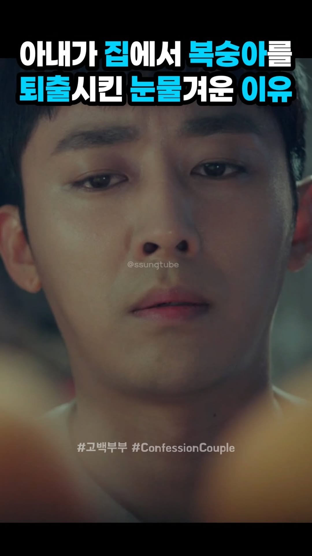 ssungtube 게시물 이미지: 아내가 집에서 복숭아를 퇴출시킨 눈물겨운 이유
.
.
.
#고백부부...