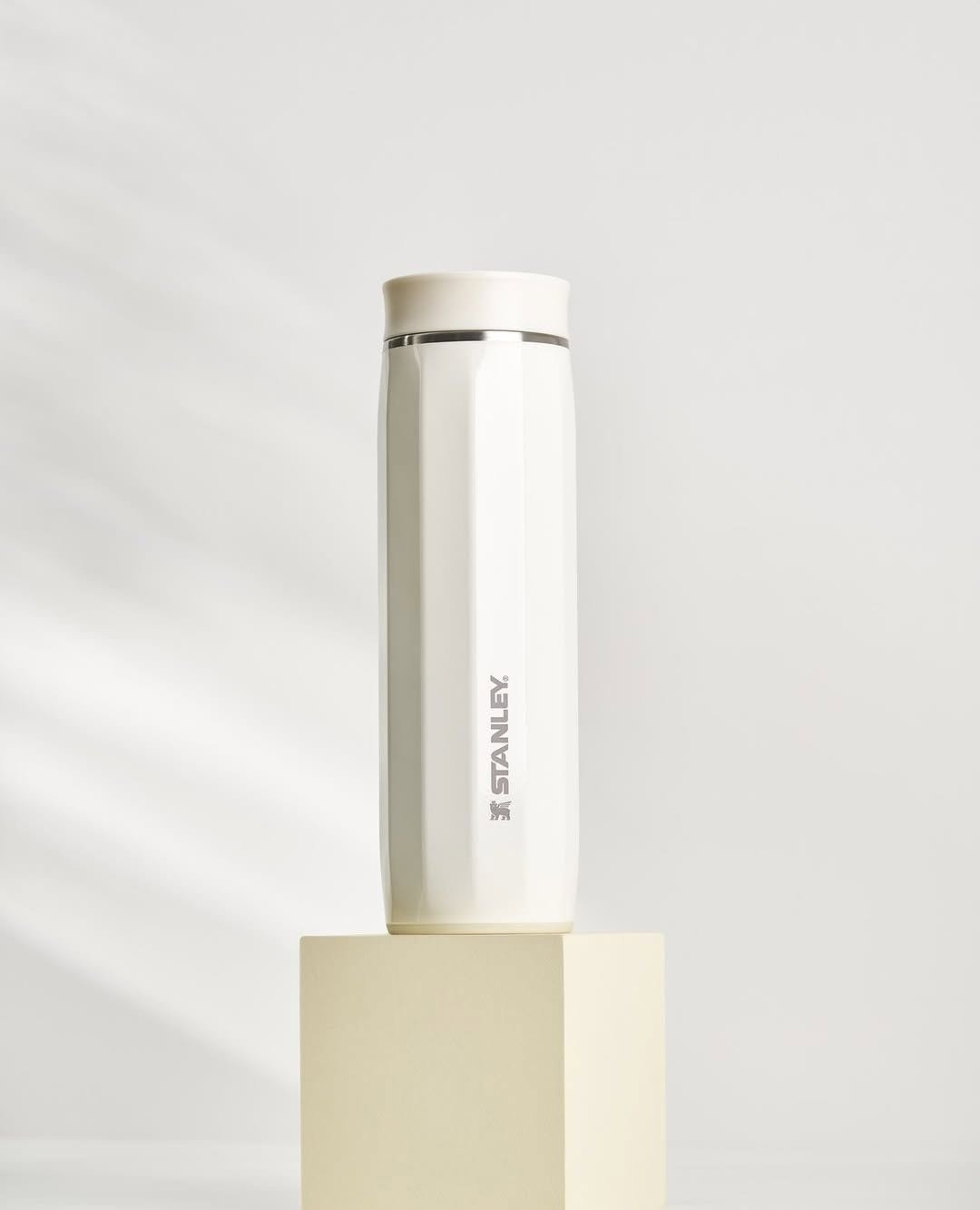 Photo by Stanley Indonesia on March 27, 2026. May be an image of jug, bottle, water bottle, canister, water filter, flask, shaker, cocktail shaker, carafe, hand cream and text that says 'STANLEY 滿 In'.