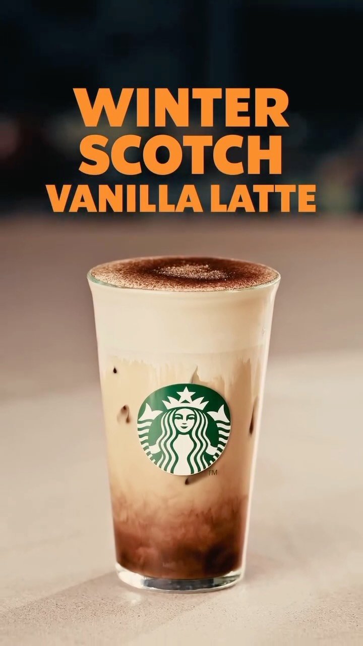 starbuckskorea 게시물 이미지: ⠀⠀⠀⠀⠀
WINTER SCOTCH VANILLA LATTE
진한 에스프레소에
버터...