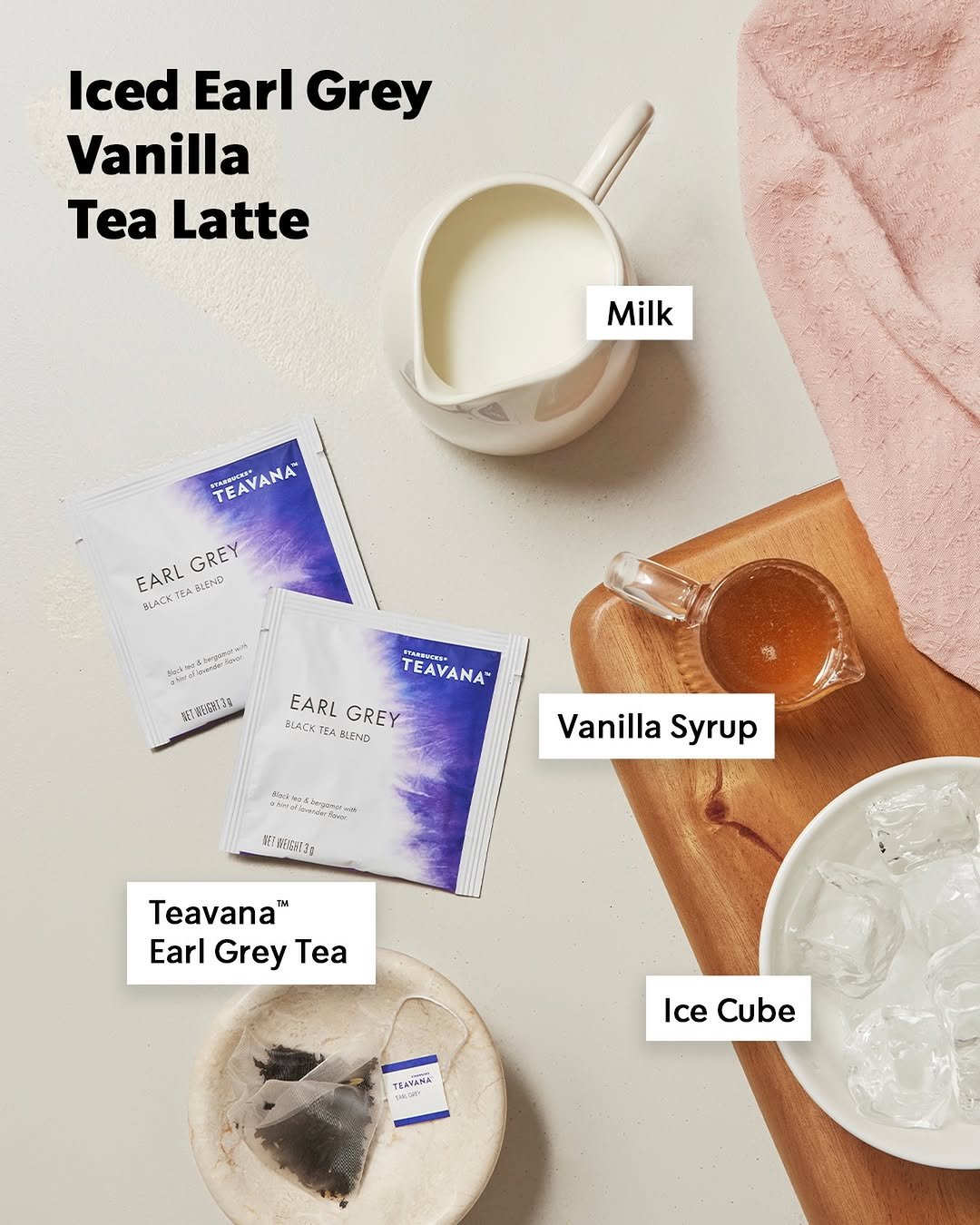 Photo by 스타벅스 코리아 on February 19, 2026. May be an image of tea, milk, teacup and text.