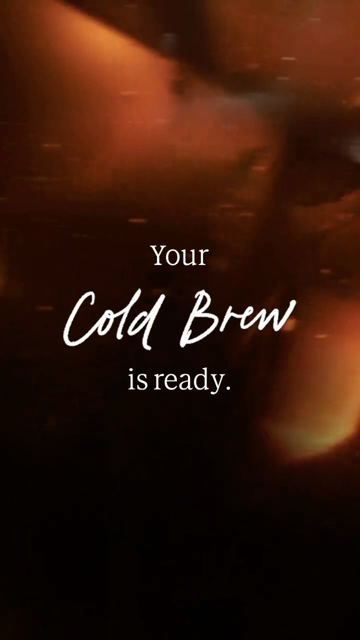 starbuckskorea 게시물 이미지: ⠀⠀⠀⠀⠀⠀⠀
Your Cold Brew is ready.

매장에서 직접...