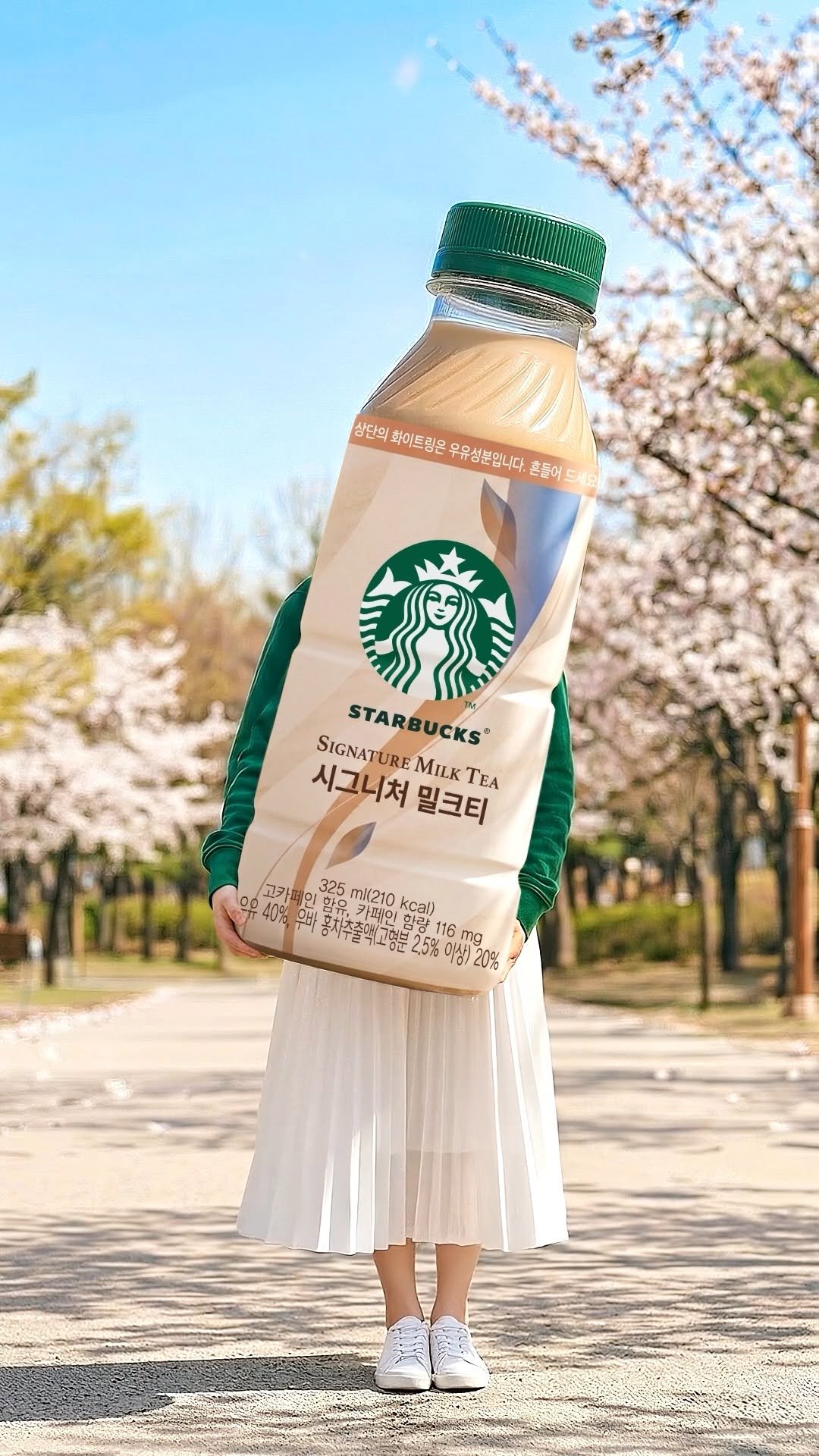 starbucksrtd 게시물 이미지: 오늘은 스타벅스 시그니처 밀크티 들고 외출하기🍃
이 정도면 오늘 하루...