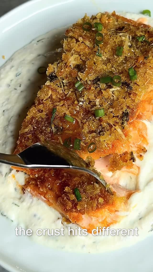 starinfinitefood 게시물 이미지: PARMESAN PANKO CRUSTED SALMON + WHIPPED...