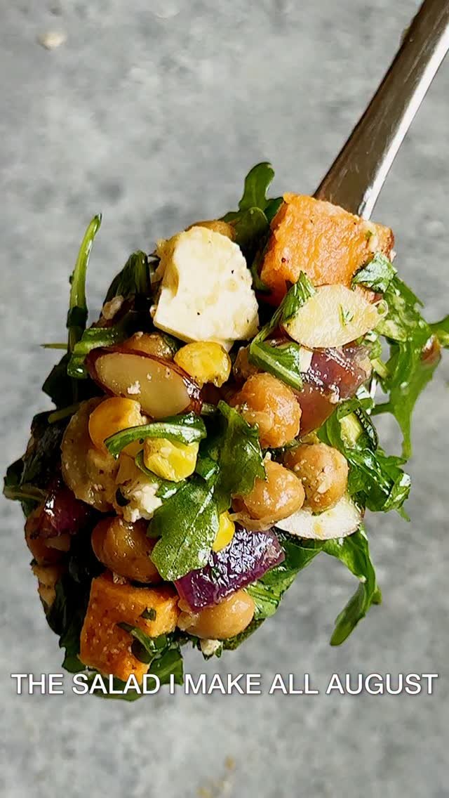 starinfinitefood 게시물 이미지: ZUCCHINI & SWEET POTATO SALAD WITH ZESTY SALAD...