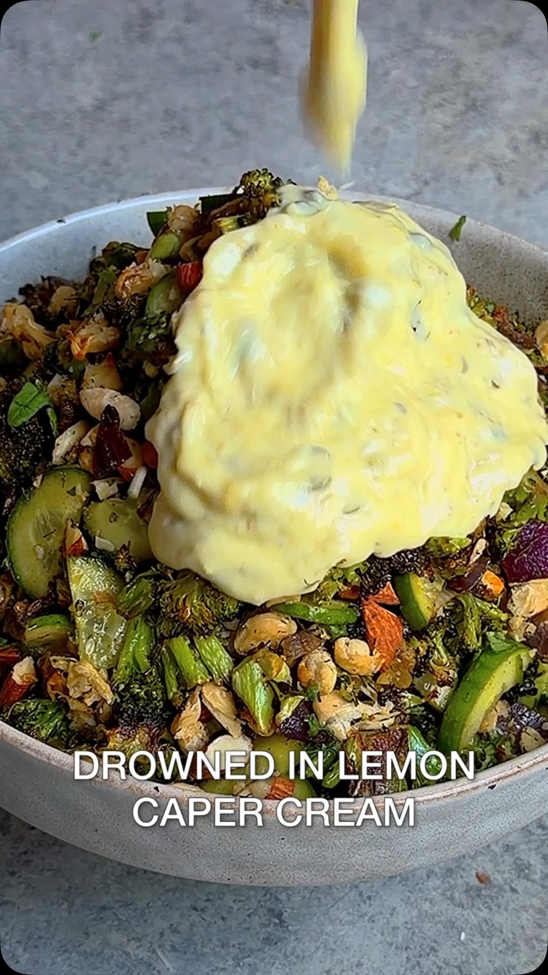 starinfinitefood 게시물 이미지: ROASTED BROCCOLI SALAD WITH CRISPY WHITE BEAN...