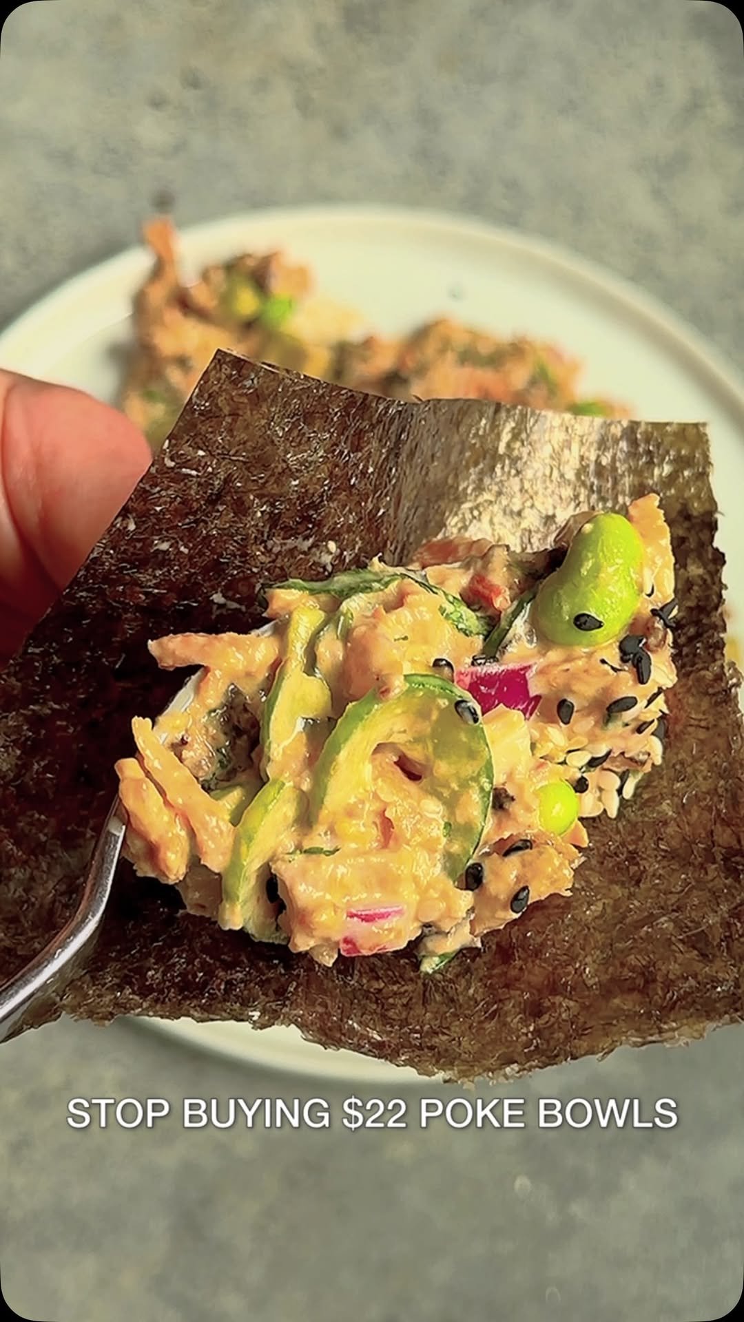 starinfinitefood 게시물 이미지: BANG BANG TUNA CRISPY RICE SUSHI SALAD! I’m...
