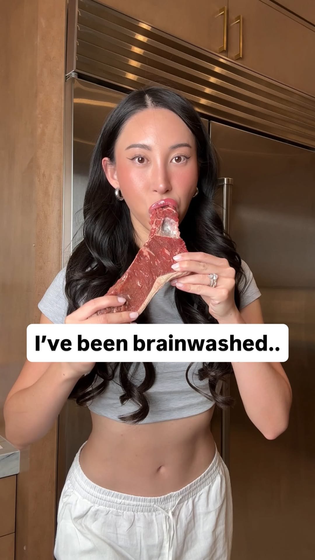 steakandbuttergal 게시물 이미지: Who wants to be brainwashed with me? 😋🥩🧈🥛☀️