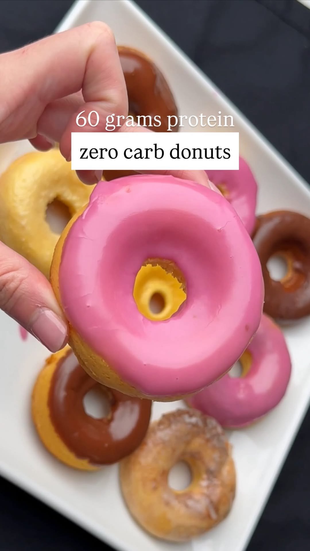 steakandbuttergal 게시물 이미지: ZERO GLUTEN DONUTS, ZERO CARB & packs 60g of...