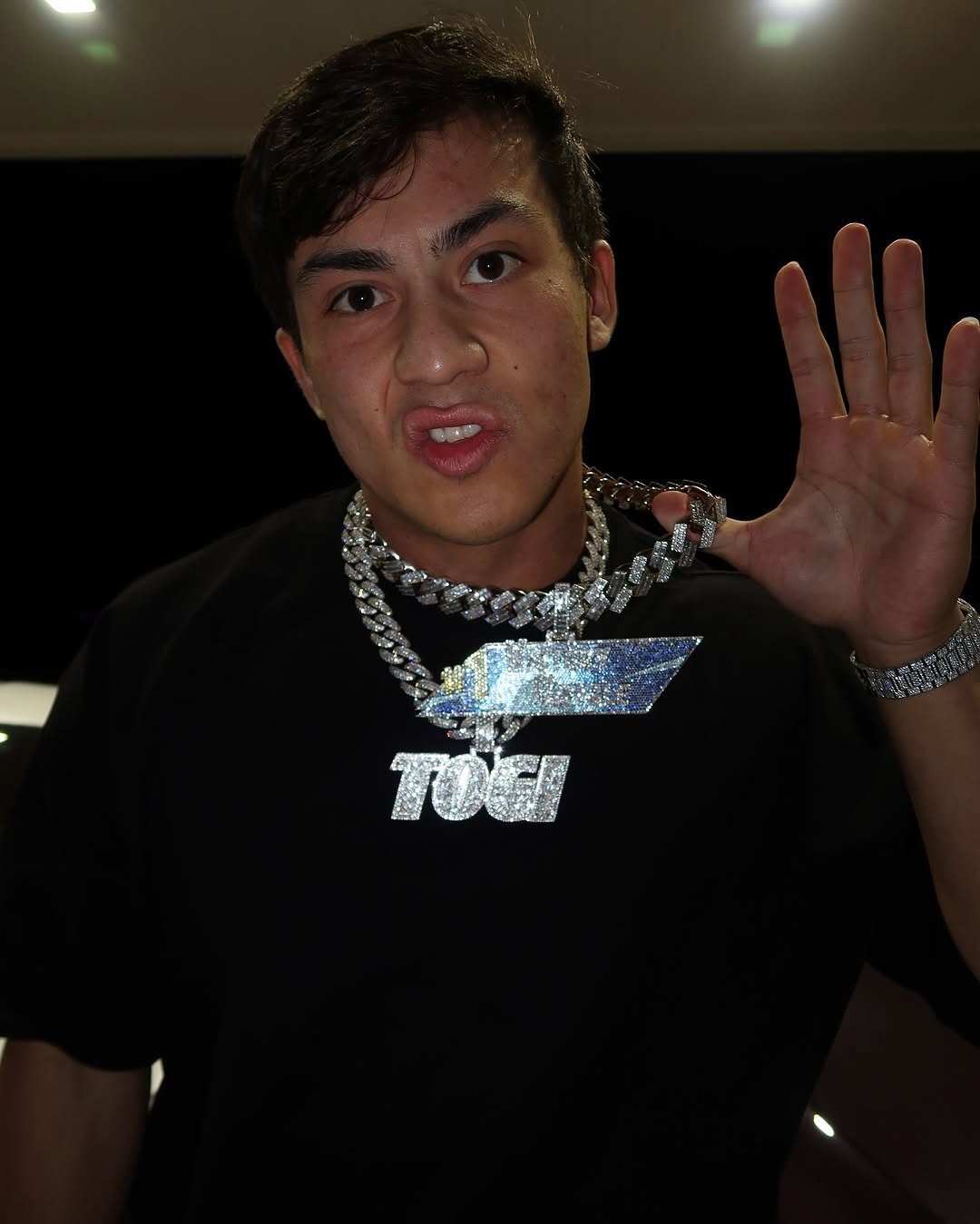 Photo by Shane Stoffer ( TOGI ) on December 11, 2025. May be an image of one or more people and necklace.