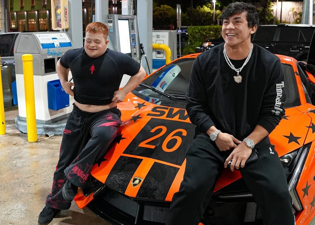 Photo shared by Shane Stoffer ( TOGI ) on January 21, 2026 tagging @leiithegoat. May be an image of car and text.