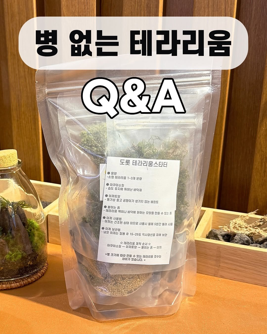 Photo by 도롯 l 테라리움 l 플렌테리어 l 공방 l 출강 l 원데이클래스 l 세종 l 대전 l 청주 on April 29, 2025.