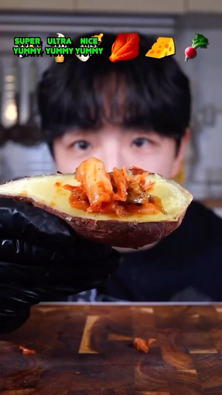 stoneychoi 게시물 이미지: sweet potatoes #mukbang #asmr #food