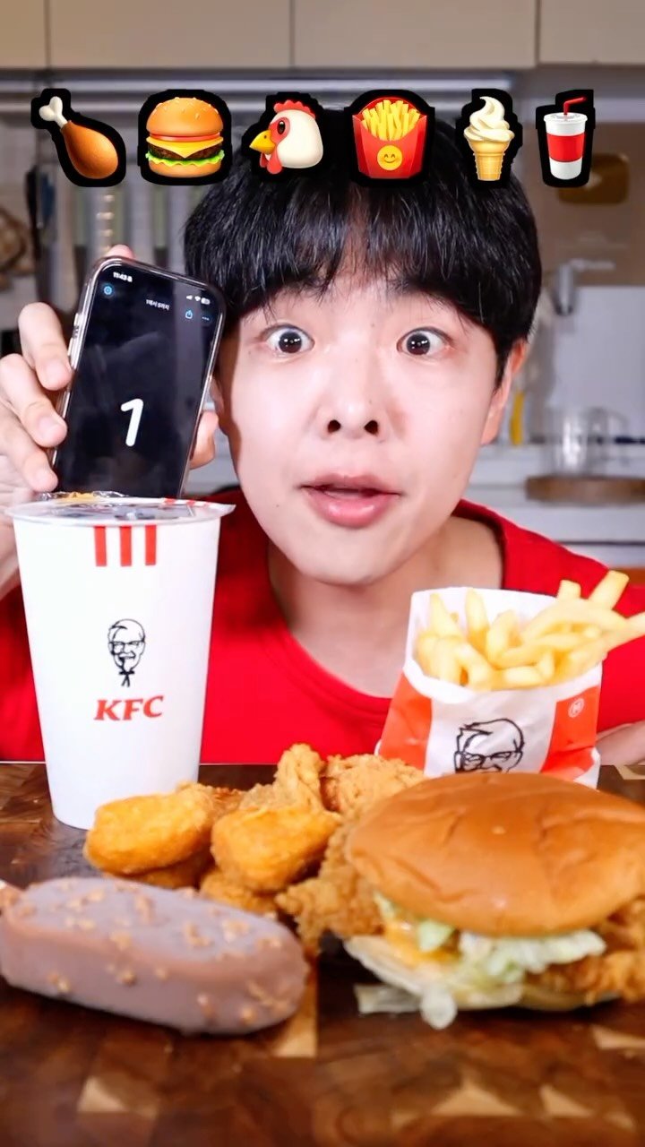 stoneychoi 게시물 이미지: Random bites challenge #challenge #mukbang #food