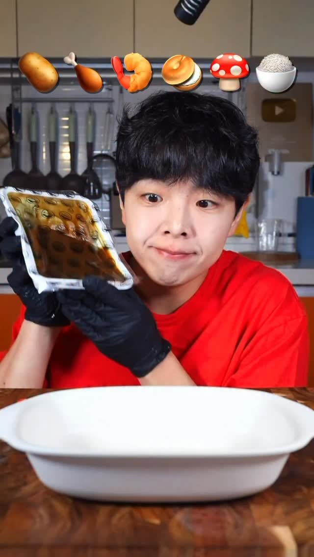 stoneychoi 게시물 이미지: Curry🍛 #mukbang #challenge #food