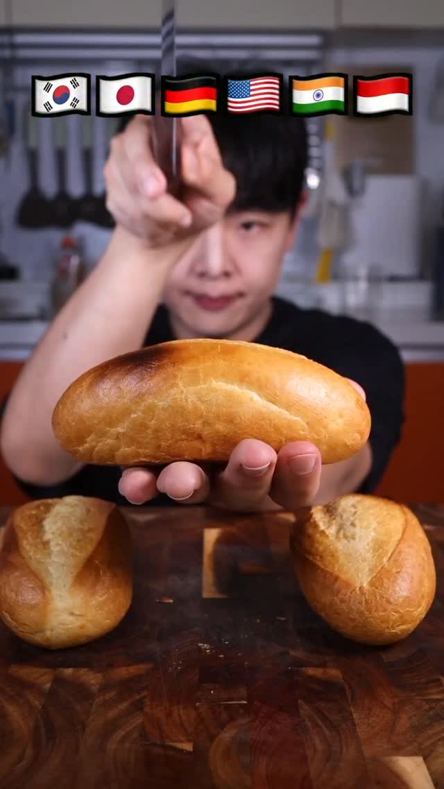 stoneychoi 게시물 이미지: Baguette🥖 #mukbang #asmr #food