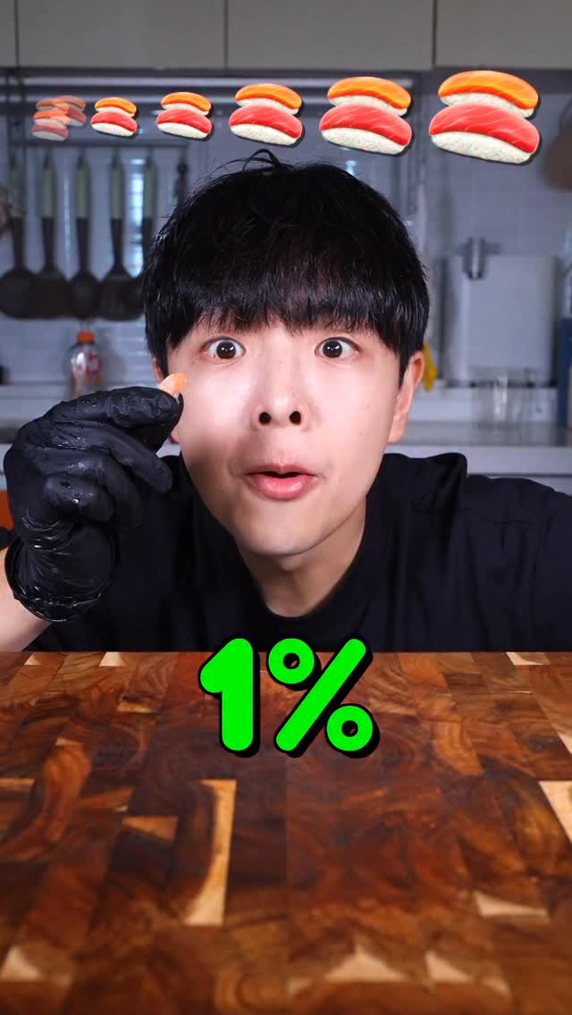 stoneychoi 게시물 이미지: Giant sushi🍣 #food #challenge #mukbang