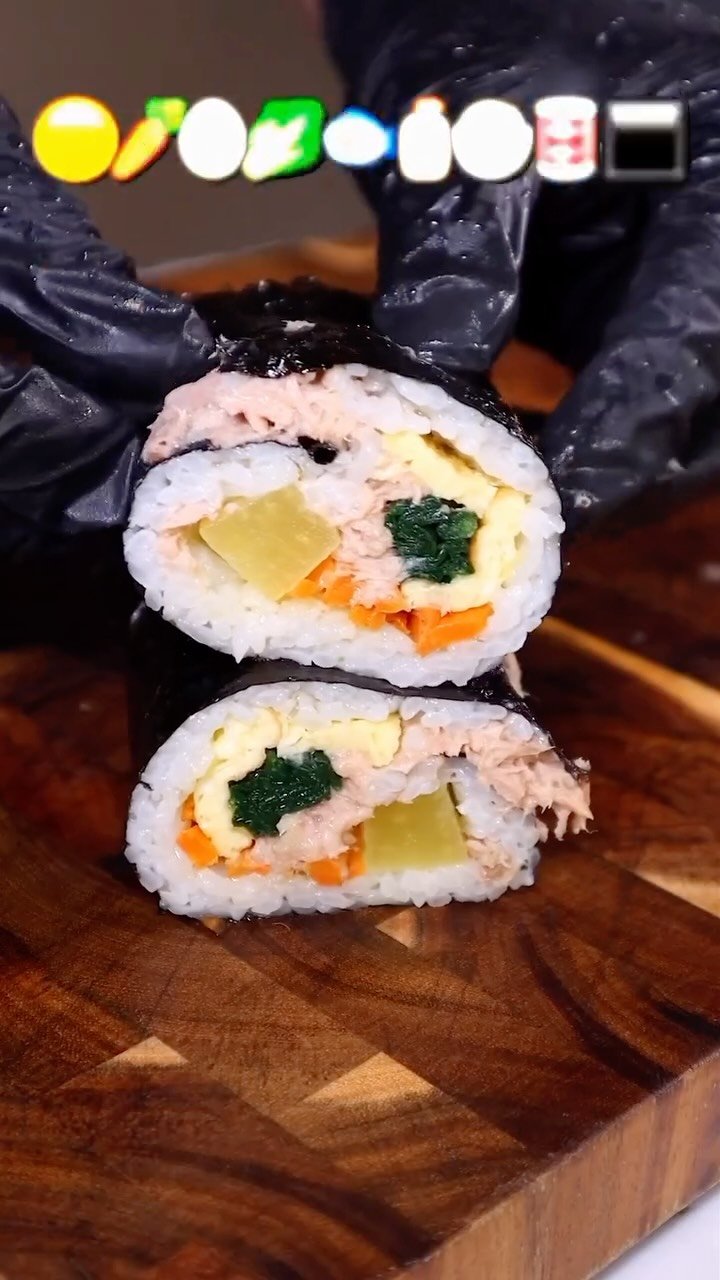 stoneychoi 게시물 이미지: Gimbap #cooking #koreanfood #food