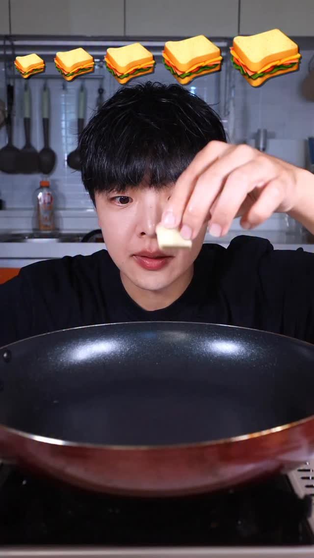 stoneychoi 게시물 이미지: sandwich #challenge #mukbang #asmr