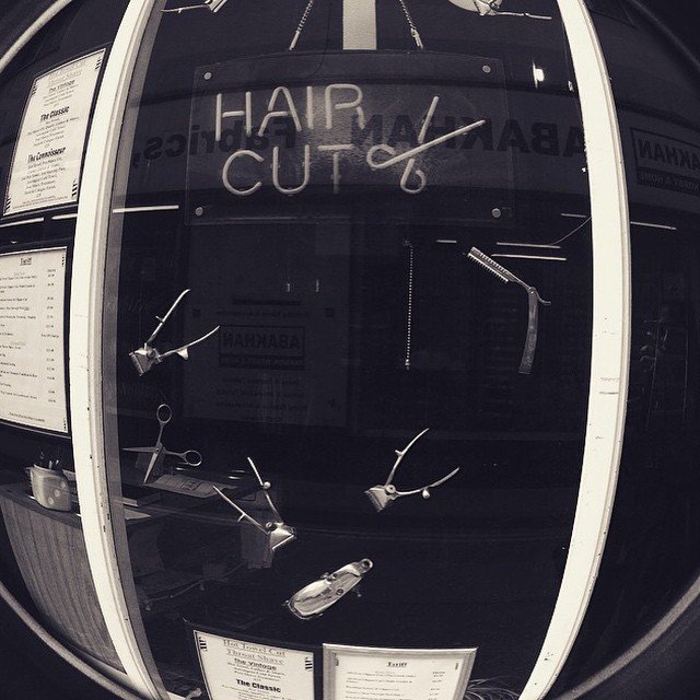 street.mag 게시물 이미지: Our favourite barbers window, any guesses?...