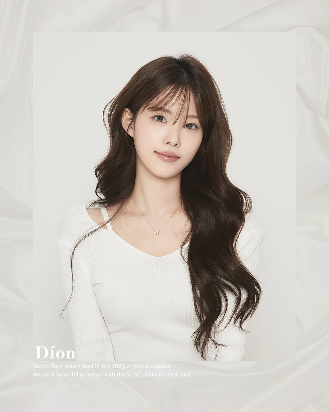 Photo shared by 𝐒𝐓𝐔𝐃𝐈𝐎 𝐃𝐈𝐎𝐍 일반인 프로필사진 | 배우프로필 on November 09, 2025 tagging @gxxbi4__. May be an image of one or more people, hair, poster and text.