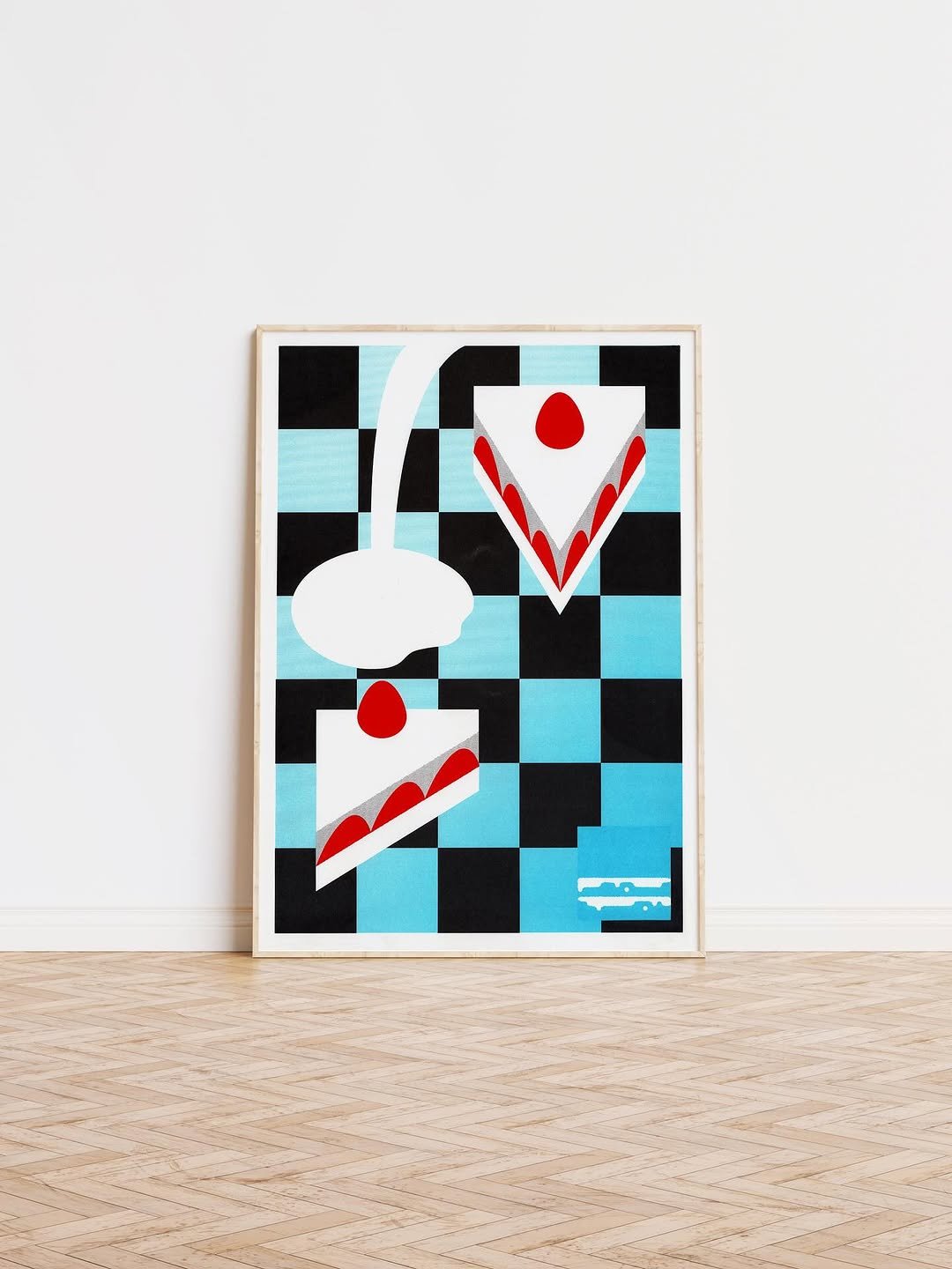 Photo by FYCH 프이치 on July 22, 2025. May be pop art of checker board, picture frame, poster and text.
