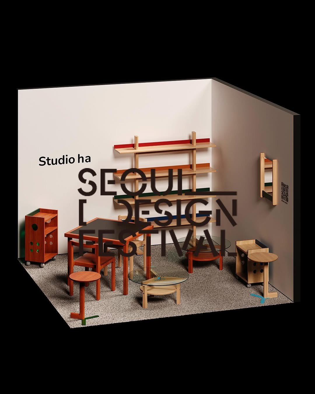 Photo by 스튜디오 하 on November 05, 2025. May be an image of floor plan, rack and text.