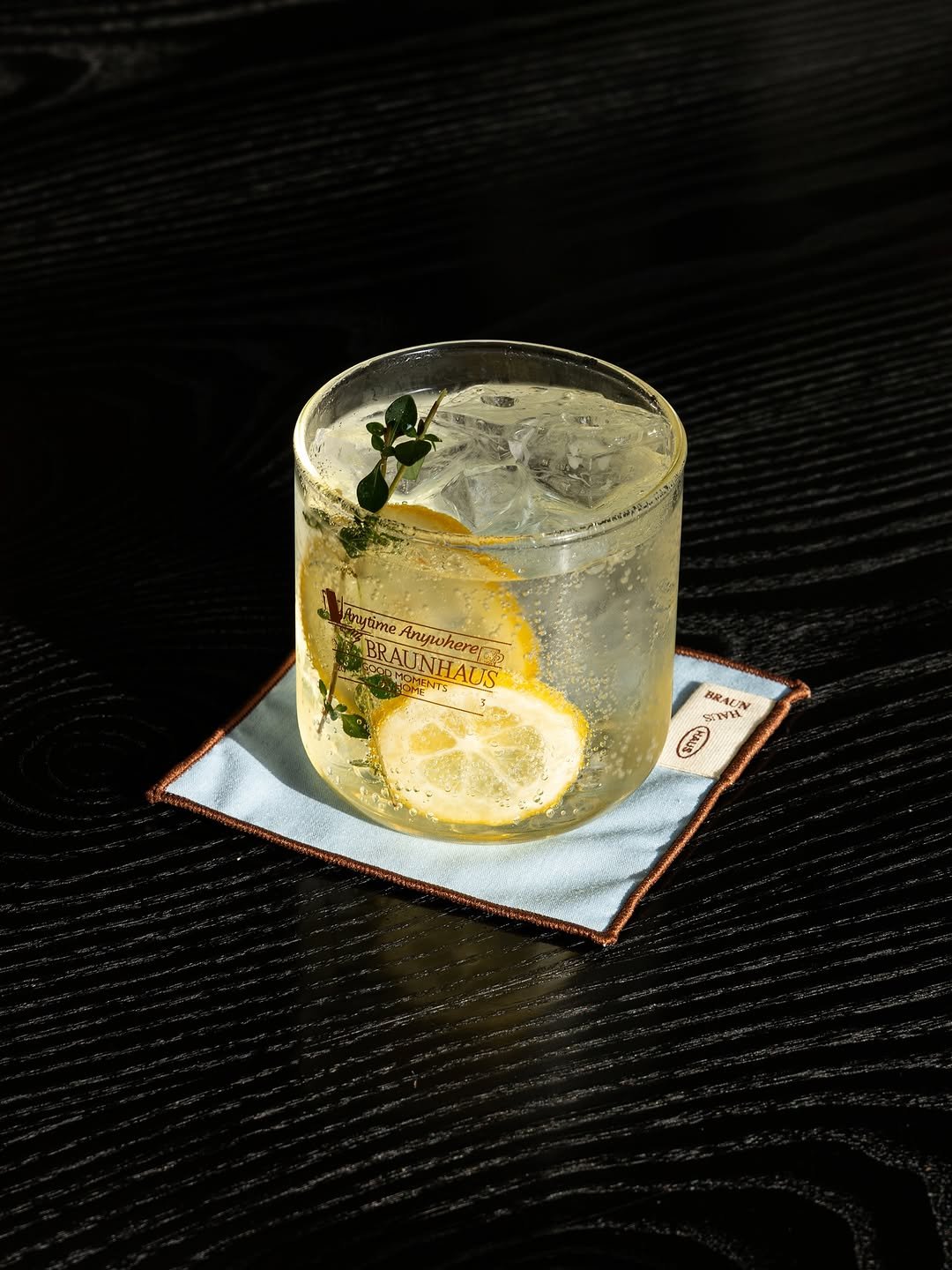 Photo shared by PULL POOL on August 02, 2025 tagging @braunhaus_kr. May be an image of sparkling water, herb and text.