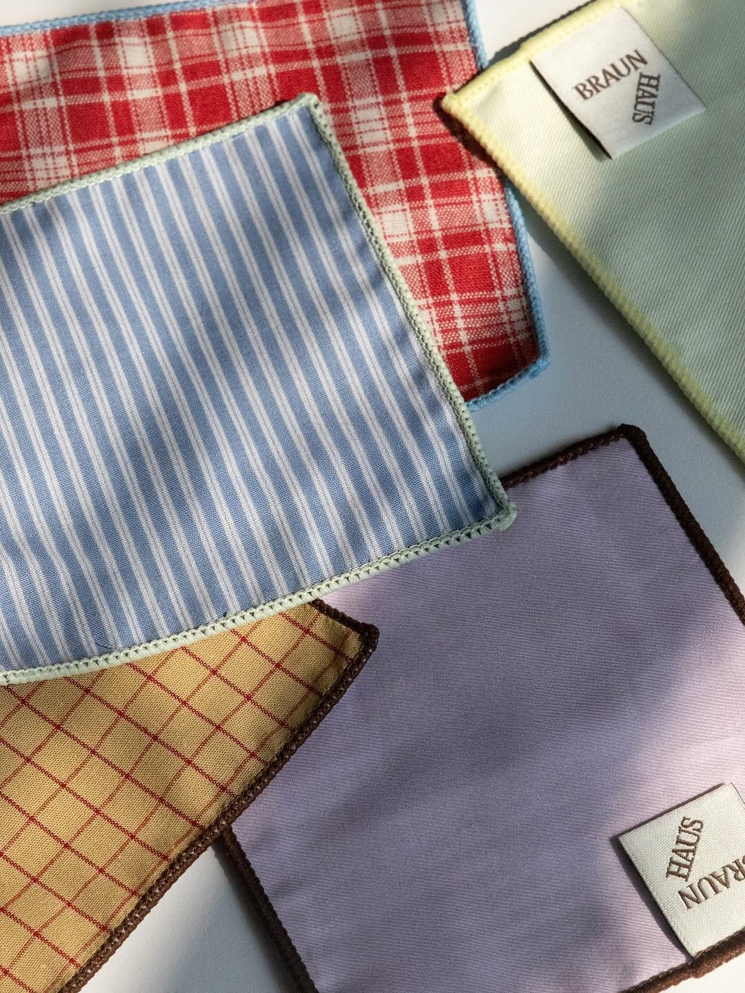 Photo shared by PULL POOL on October 04, 2025 tagging @braunhaus_kr, and @sisihosi_official. May be an image of towel, placemat, napkin and text.