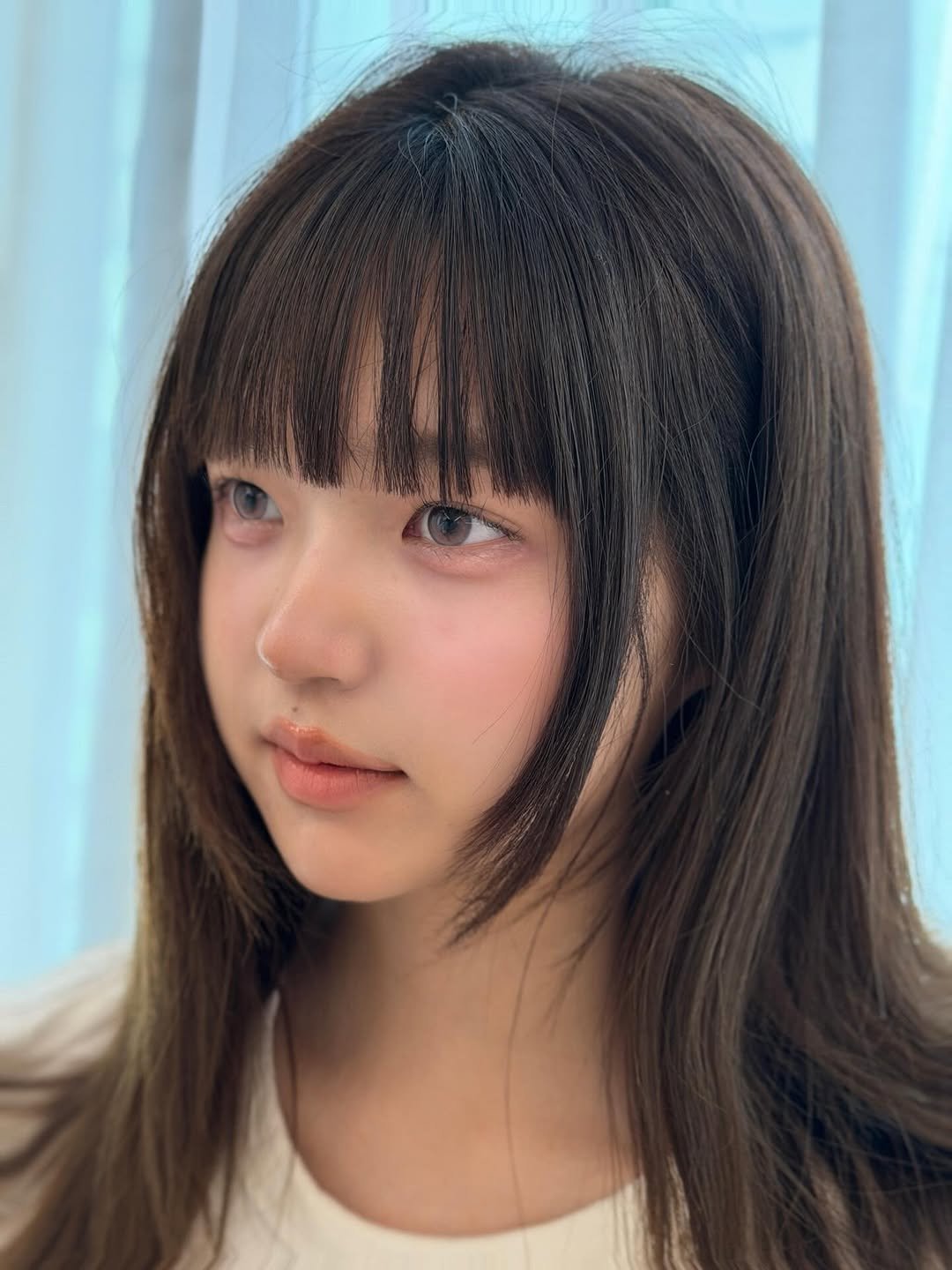 Photo by 스튜디오 숲 서울ㅣ대표원장 아인ㅣ자연눈썹의 미학, 자연흐름결 개발, 애교살반영구, 강남반영구 전문 on March 04, 2026. May be a closeup of child, hair and text.