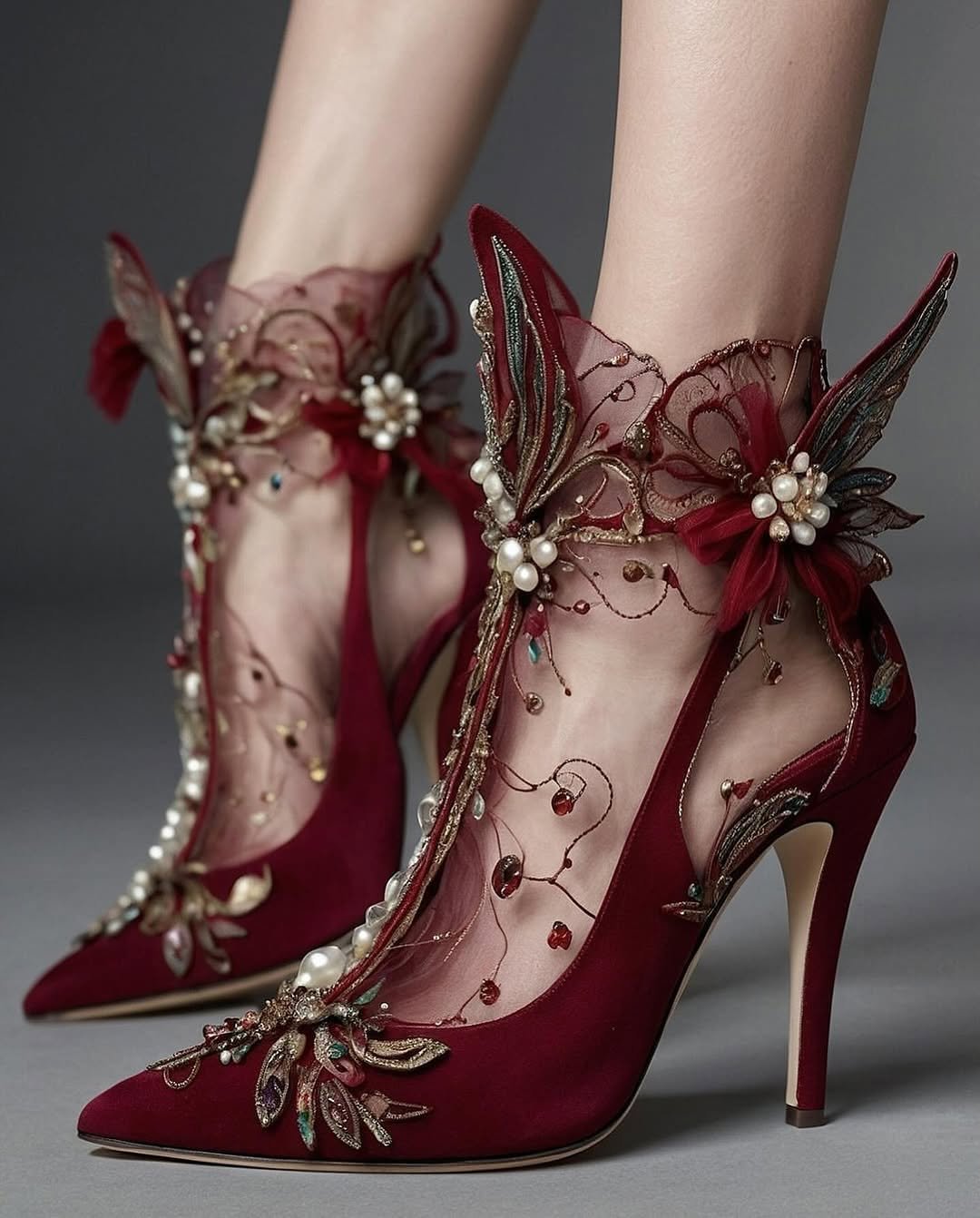 Photo by Styleirooni on August 25, 2025. May be an image of high-heeled shoes, slingback shoes and text.