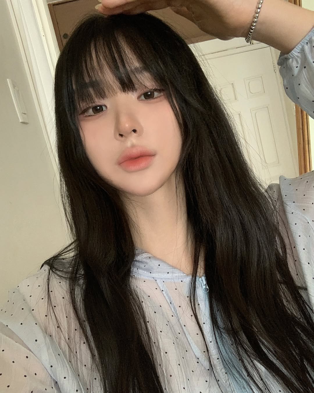 Photo by 남수민 on July 24, 2025. May be an image of 1 person, hair and text.
