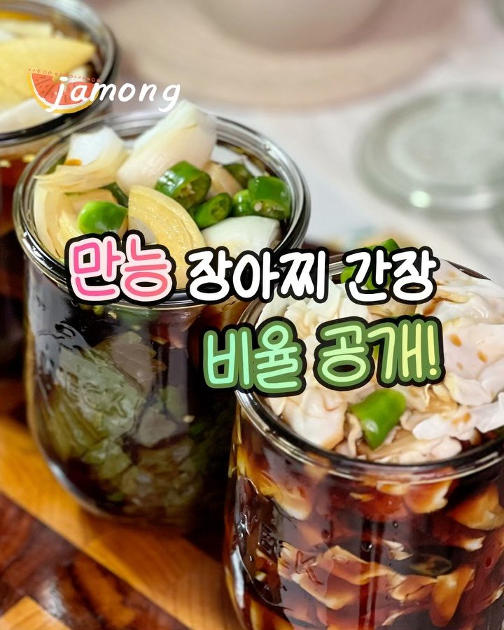 summer_jamong 게시물 이미지: 장아찌 하나는 제가 정~말 자신있어요!

📩저장해두고 이대로만 
따라해서 맛있게...