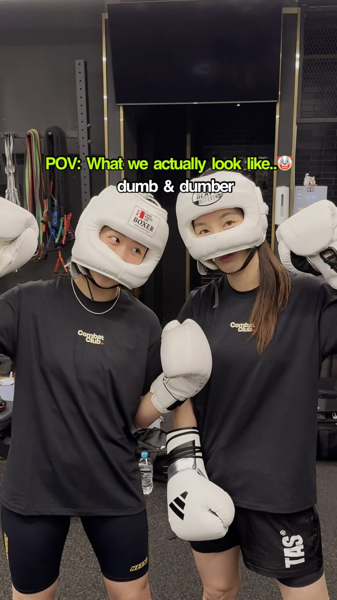 sun__fit 게시물 이미지: 팀위너 대표 덤앤더머 혹은 패트와 매트..🤡
@letsboxrabo 

#pov...