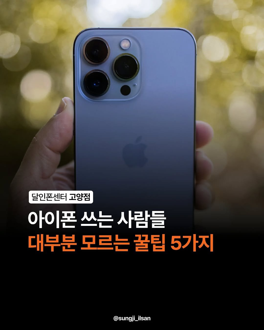sungji_ilsan 게시물 이미지: 아이폰 쓰는 사람들 대부분 모르는 꿀팁 5가지

1️⃣홈 화면 알림 배지...