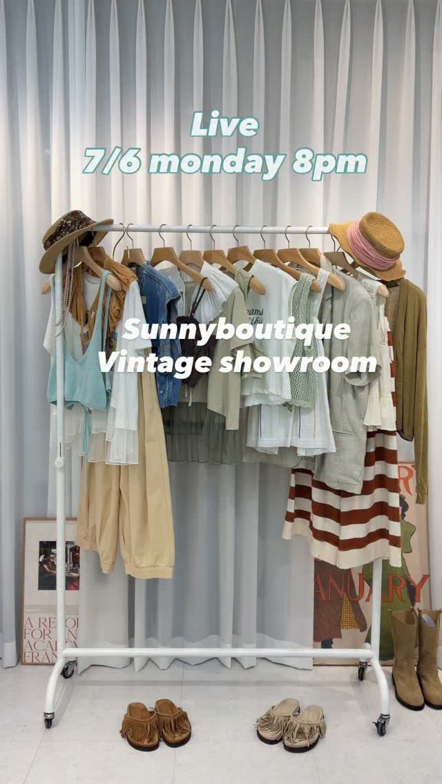 sunny_boutique_sunny 게시물 이미지: 7/6 월요알 저녁 8시 라이브 예고✌️

라이브 상품
망사 티셔츠, 메쉬 니트,...