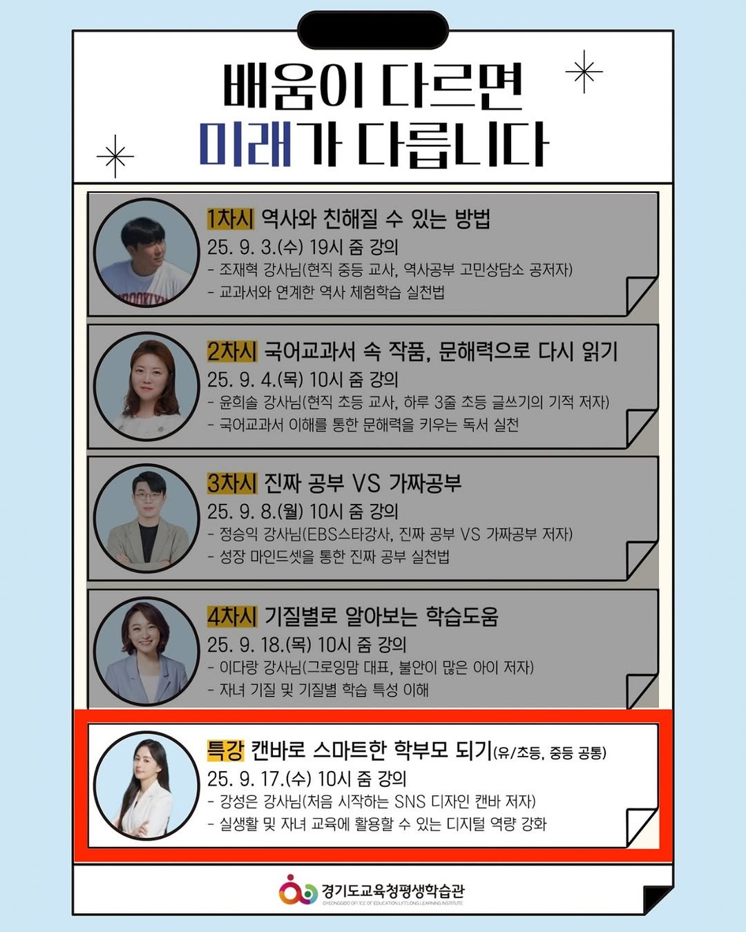 Photo by 써니쌤 강성은 | 캔바자격증 강의 • 캔바강사 on September 16, 2025. May be an illustration of 5 people, poster, calendar, crossword puzzle, magazine and text.