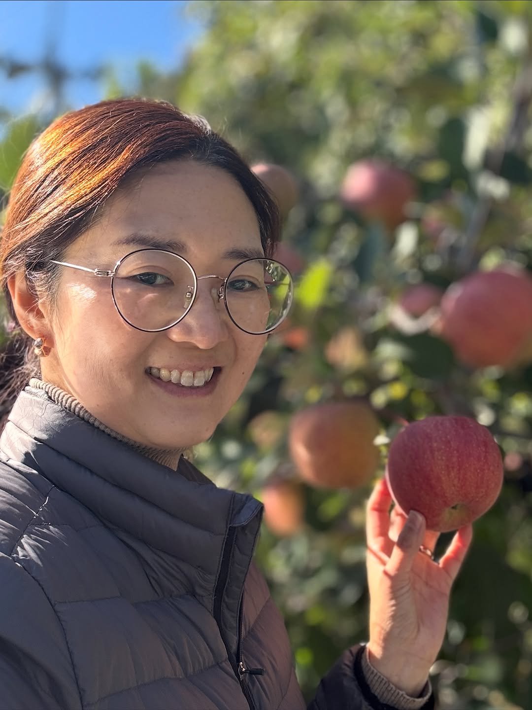 Photo by 햇터농장 • 사과 • 곶감 • 농장일상 on November 02, 2025. May be an image of apple and text.