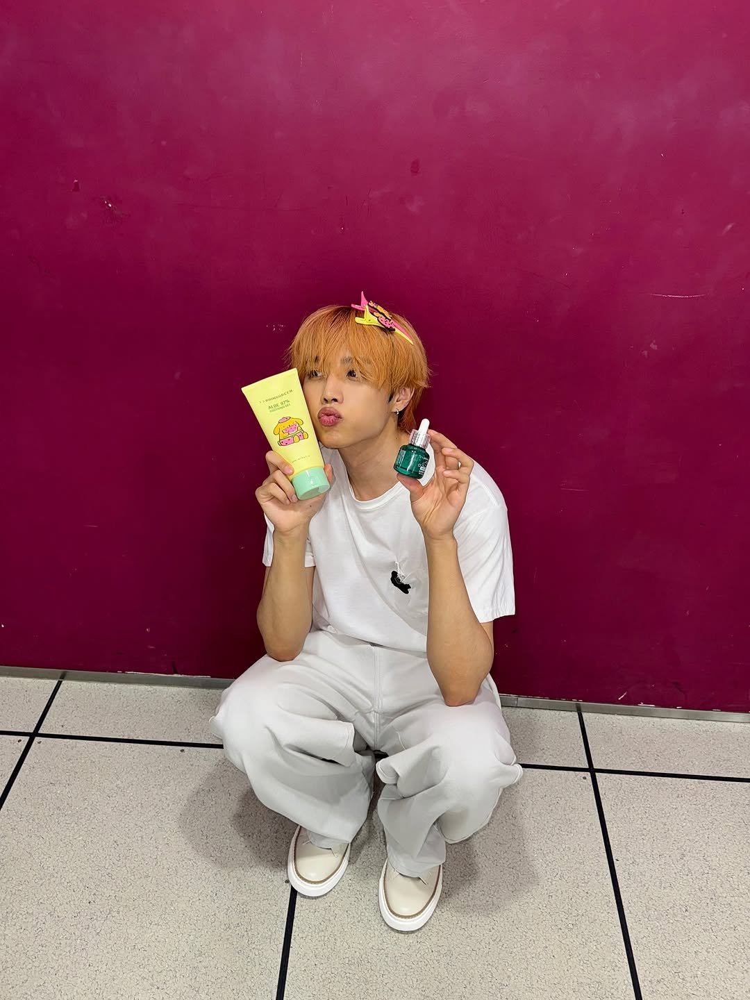 Photo shared by SUNWOO on July 16, 2025 tagging @bringgreen_official.