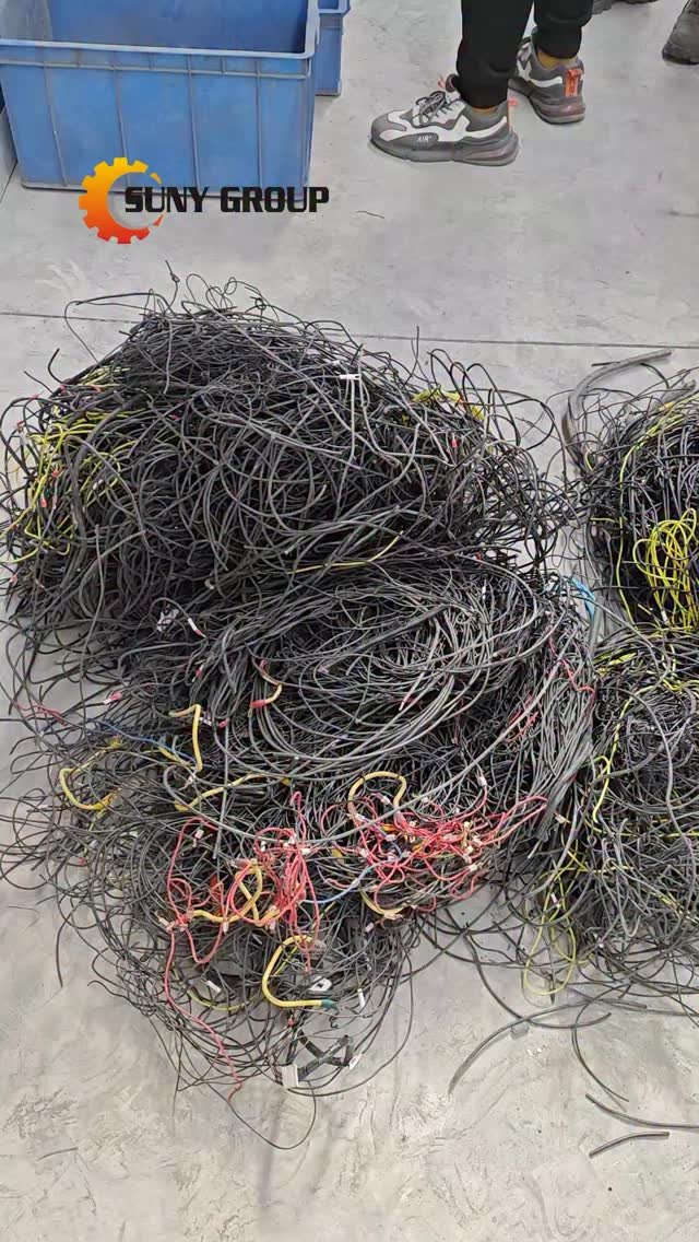 sunyrecyclemachinery 게시물 이미지: 100kg/h Wire Granulator - Perfect for Startups...