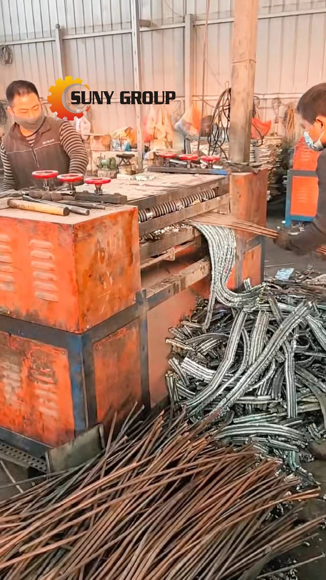 sunyrecyclemachinery 게시물 이미지: AC Condenser Recycling 🔥 Copper & Aluminum...