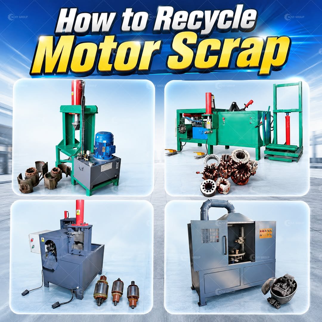 sunyrecyclemachinery 게시물 이미지: Looking for efficient solutions for motor &...