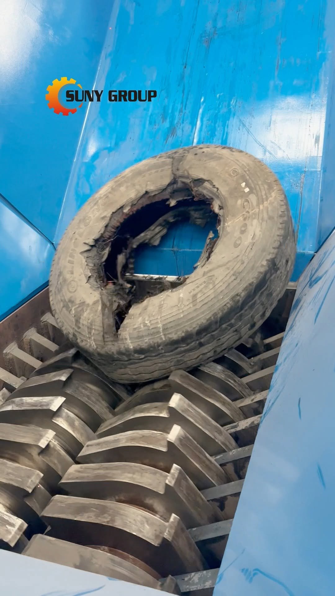 sunyrecyclemachinery 게시물 이미지: Turning Waste Tires into Value – Mobile...