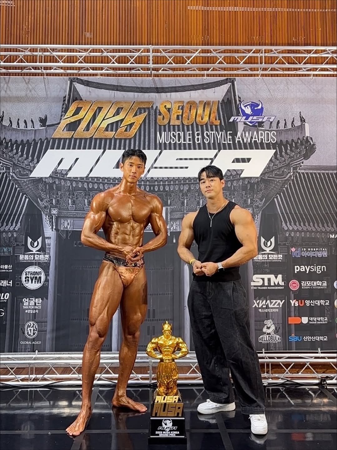 superbody__gun 게시물 이미지: 많이 의지하고 많이 배웠습니다🙇‍♂️
일도 보디빌딩도 진심인 형님 곁에서 배울 수...