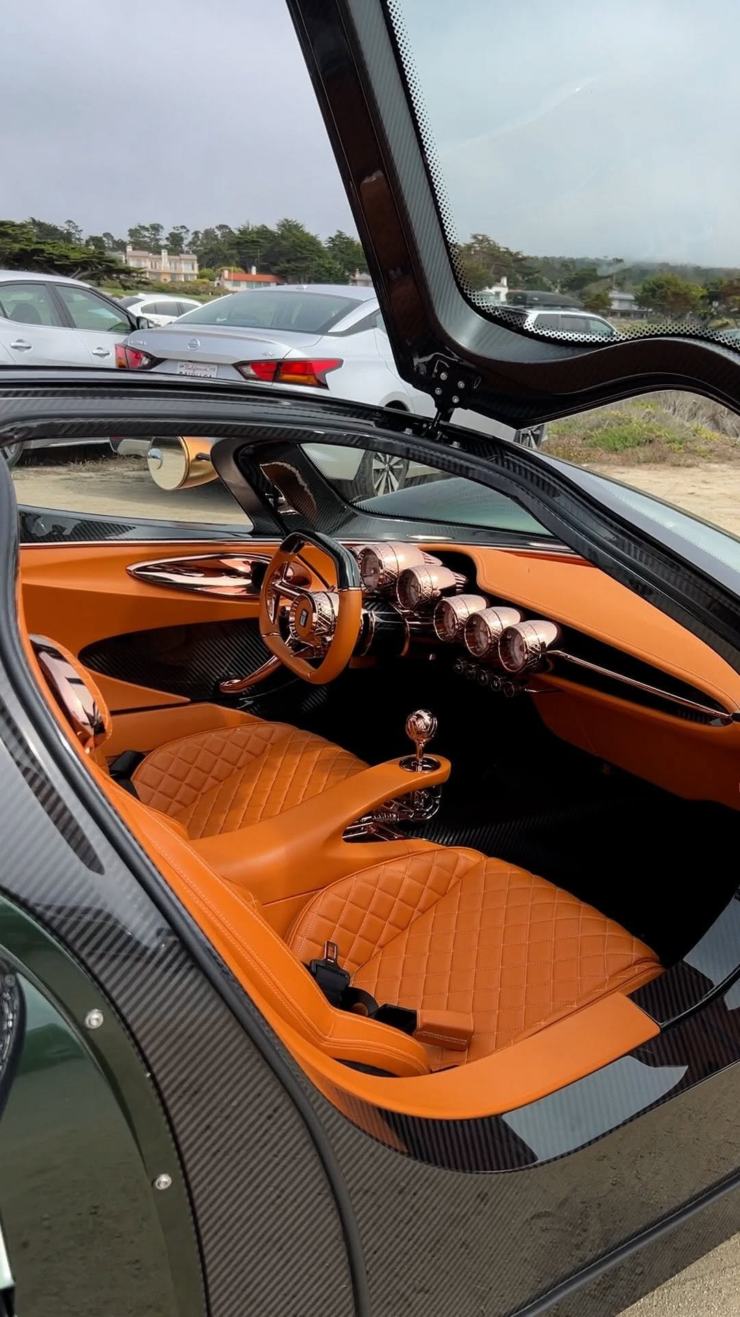 supercarblondie 게시물 이미지: The De Tomaso P72’s interior is full of rose...
