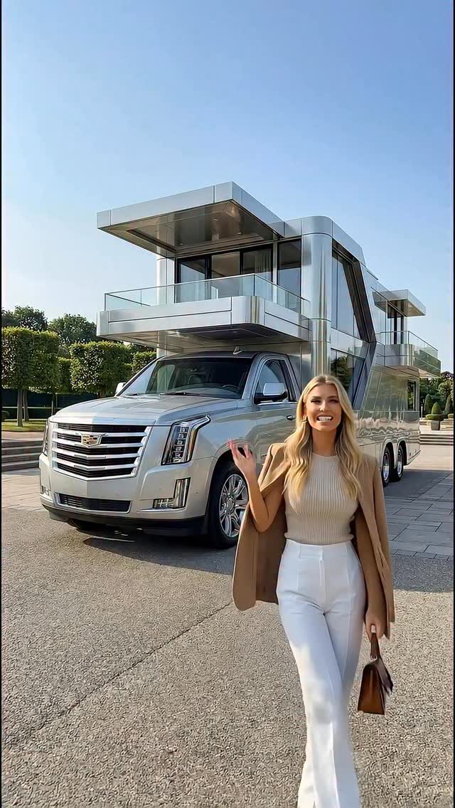 supercarblondie 게시물 이미지: We wanted to see what a Cadillac mansion would...