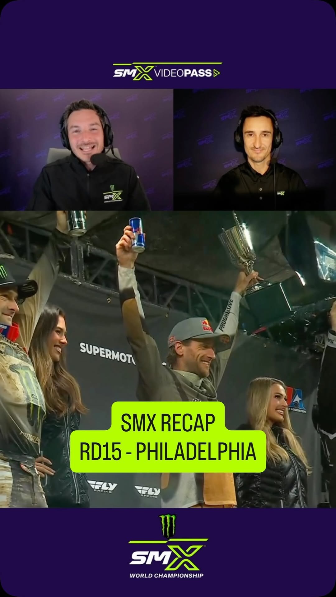 supercrosslive 게시물 이미지: 🚨 SMX RECAP - Rd15 Philadelphia
@cole17davies...