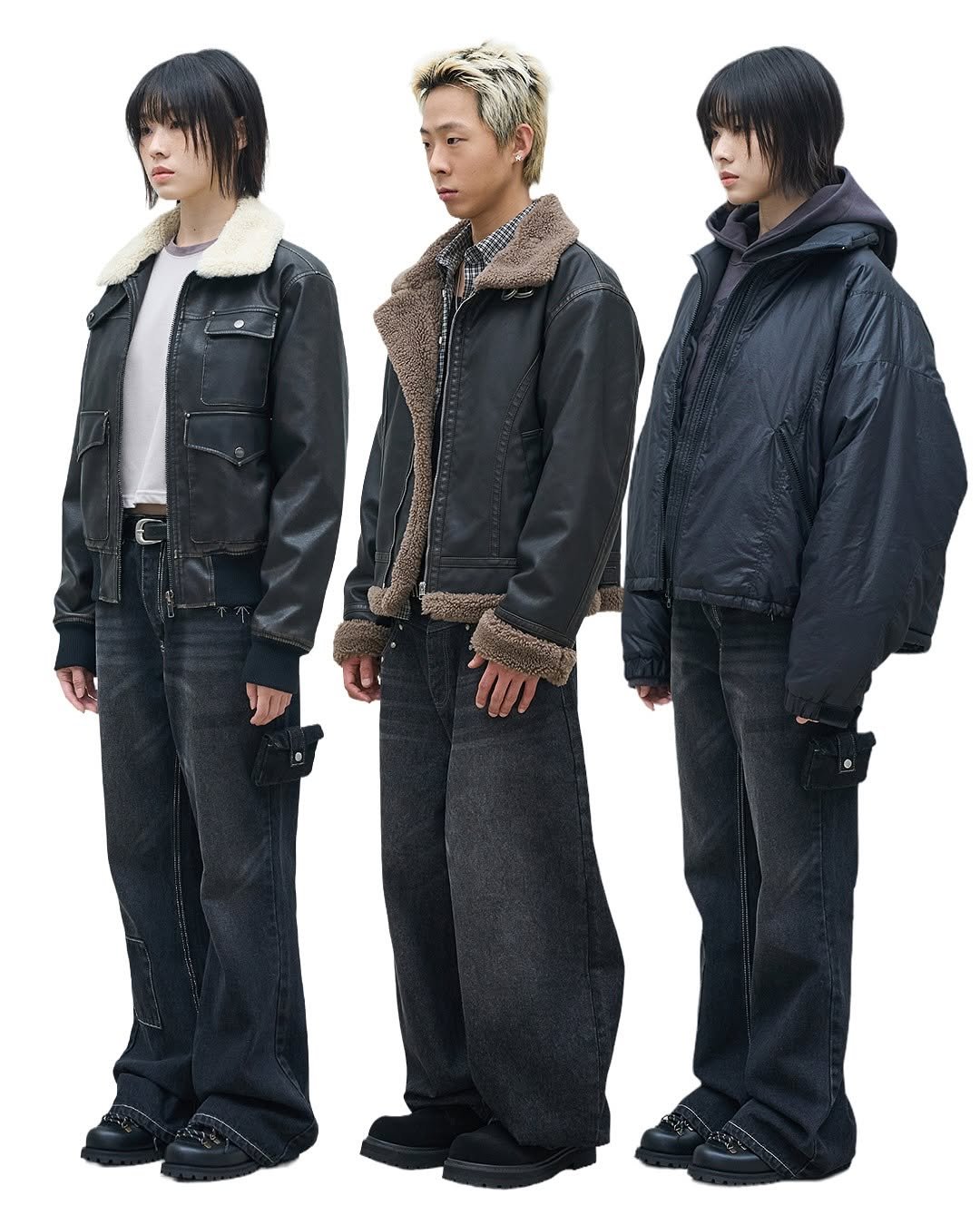 Photo by Supersub on September 15, 2025. May be an image of 3 people, bangs, duffle coat, goosedown coat, parka, jacket and text.