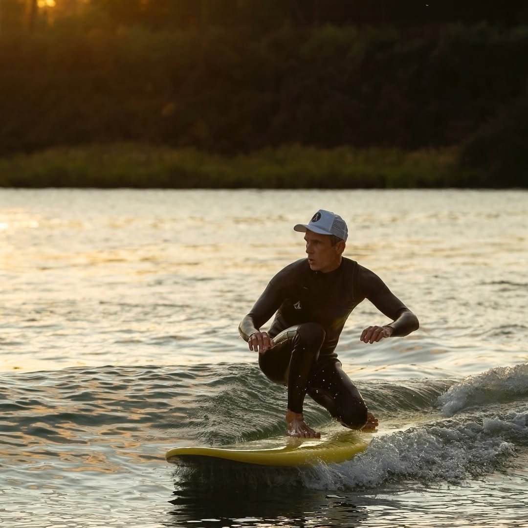 Surfinity created a surf break that travels across a lake